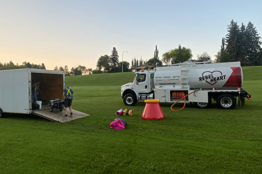 Rebel Heart water tanker